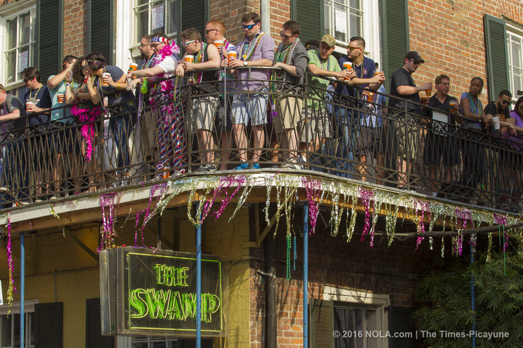 Lundi Gras in the French Quarter 2017